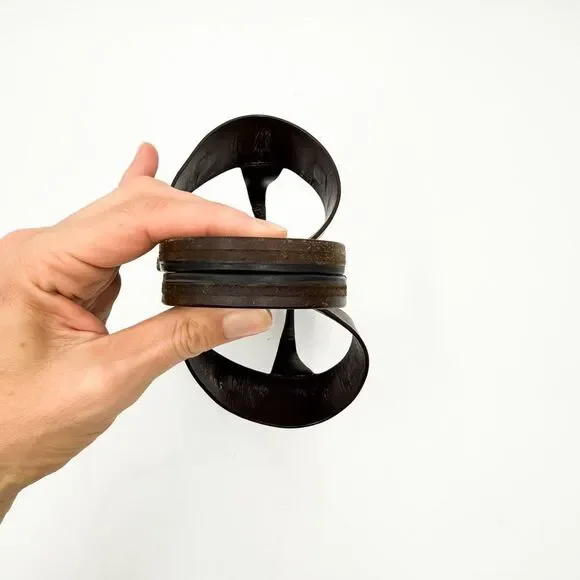 Gucci Horsebit Sandals Flat Slides Brown Leather EU 38 US 8 - Picture 8 of 13